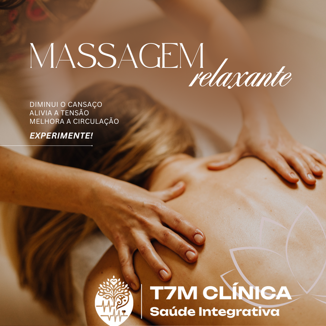 Massagem relaxante na T7M Clínica